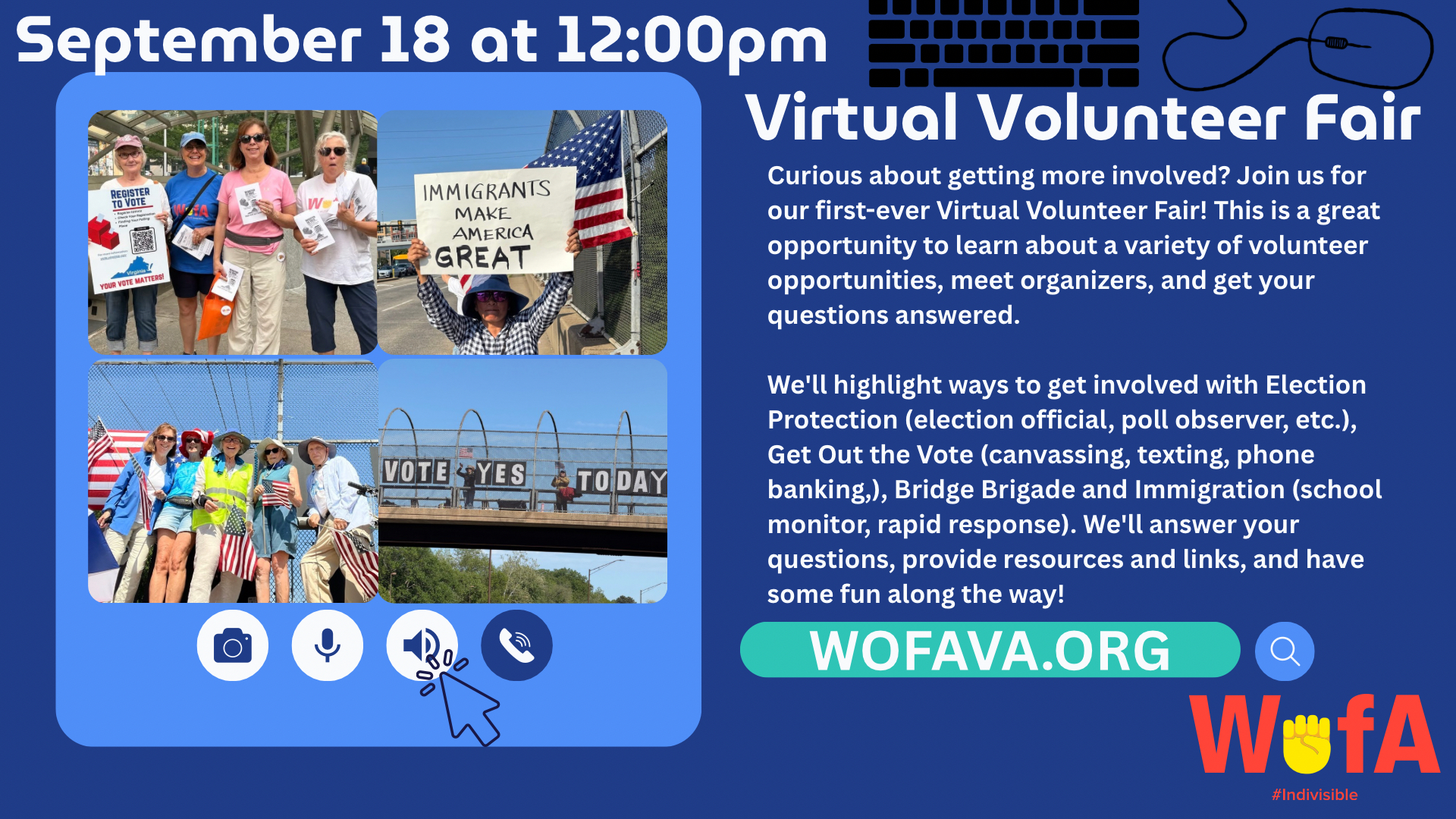 Virtual Volunteer Fair