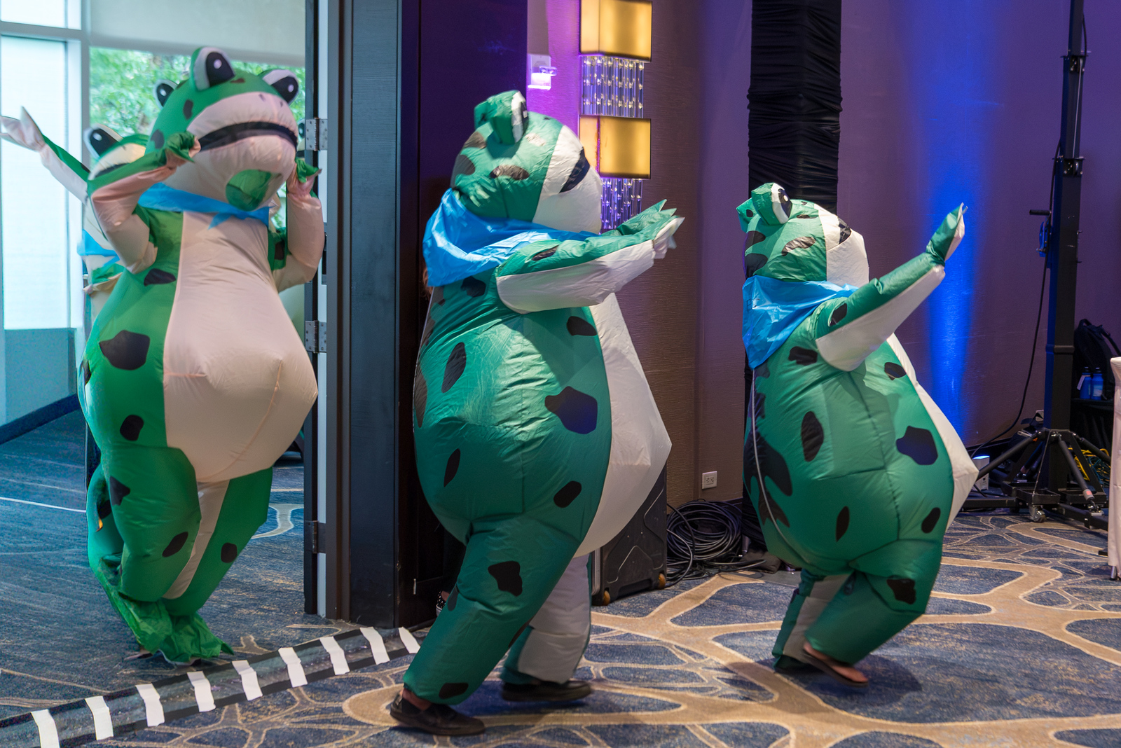 Frog parade