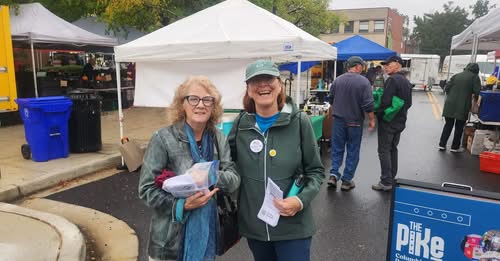 WofA Busy Corners GOTV Handouts Engagement