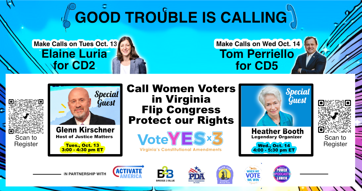 Good Trouble is Calling!